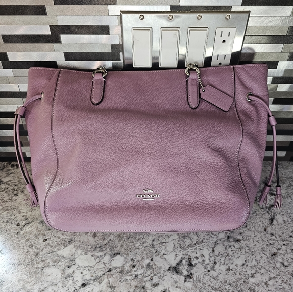 RARE Coach Elle Chain Tote in Jasmine - Picture 4 of 8